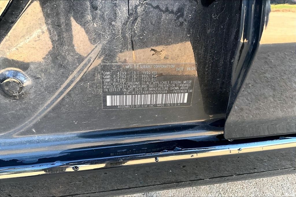 Used 2022 Black Subaru Base image 26