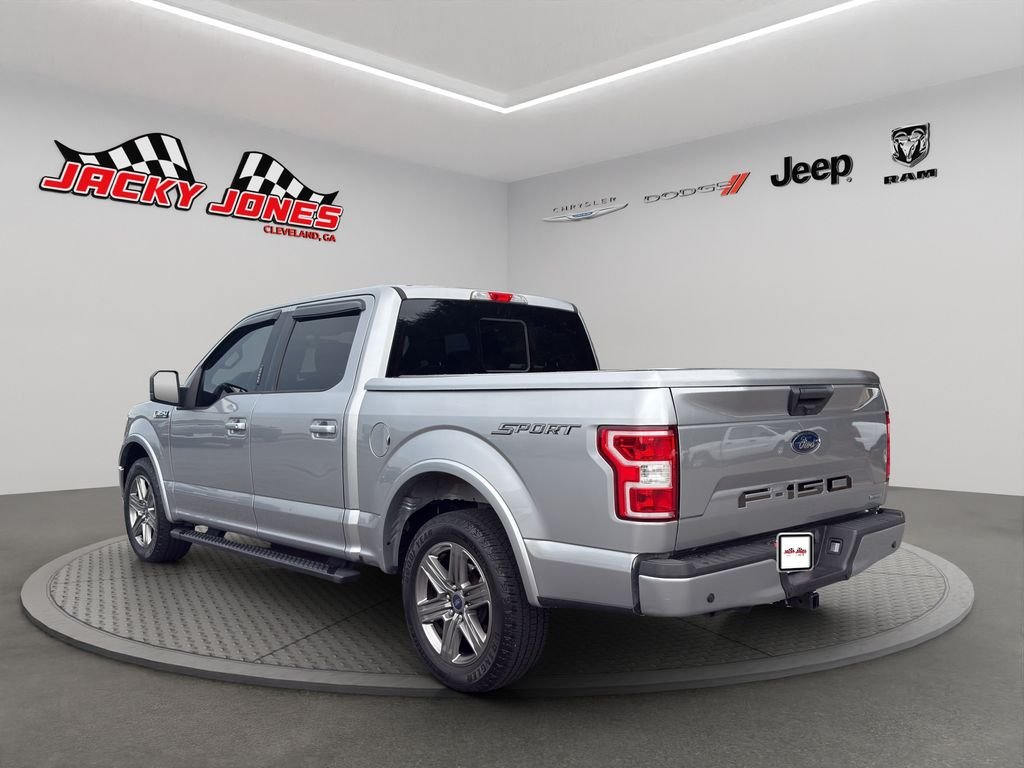 Used 2020 Iconic Silver Metallic Ford XLT image 7