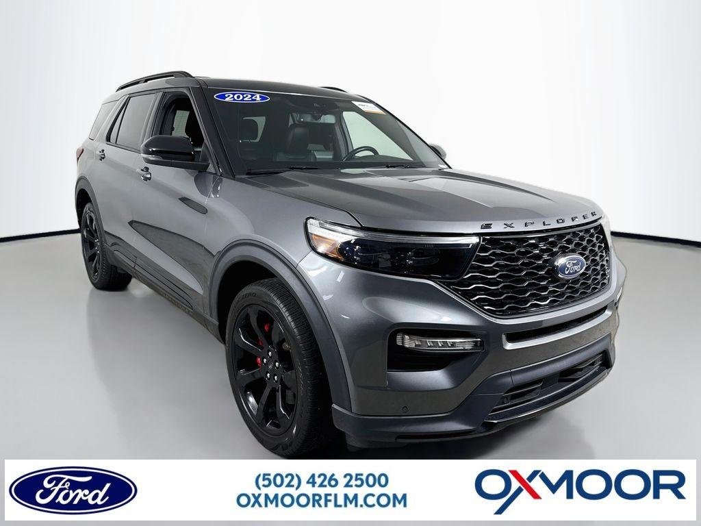 Used 2024 Carbonized Gray Metallic Ford ST image 1