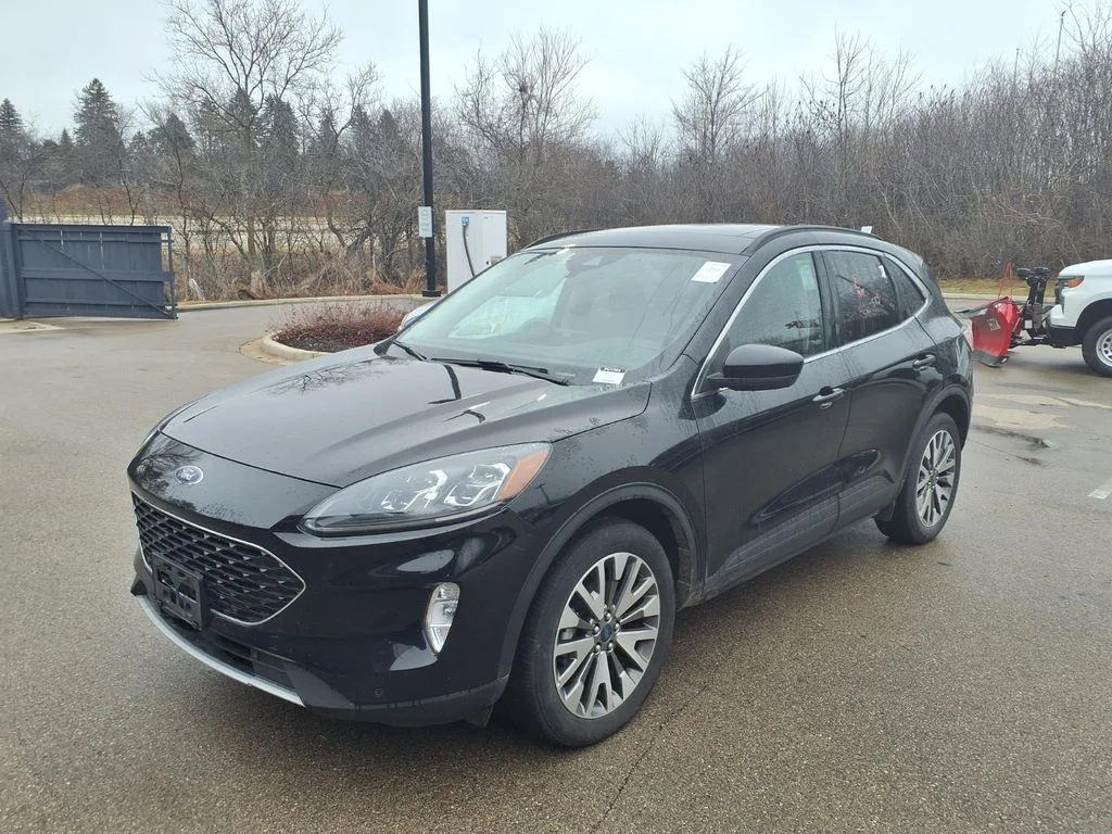 Used 2022 Black Ford Titanium image 5