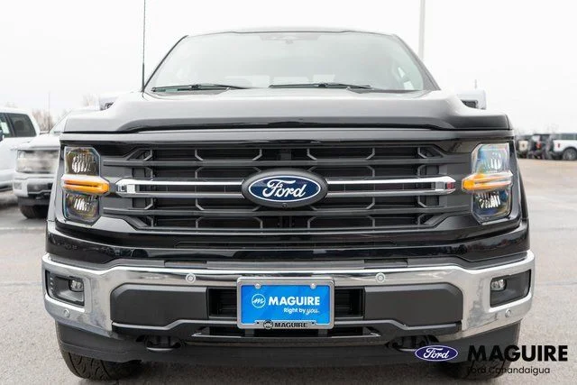 New 2026 Agate Black Metallic Ford XLT image 3