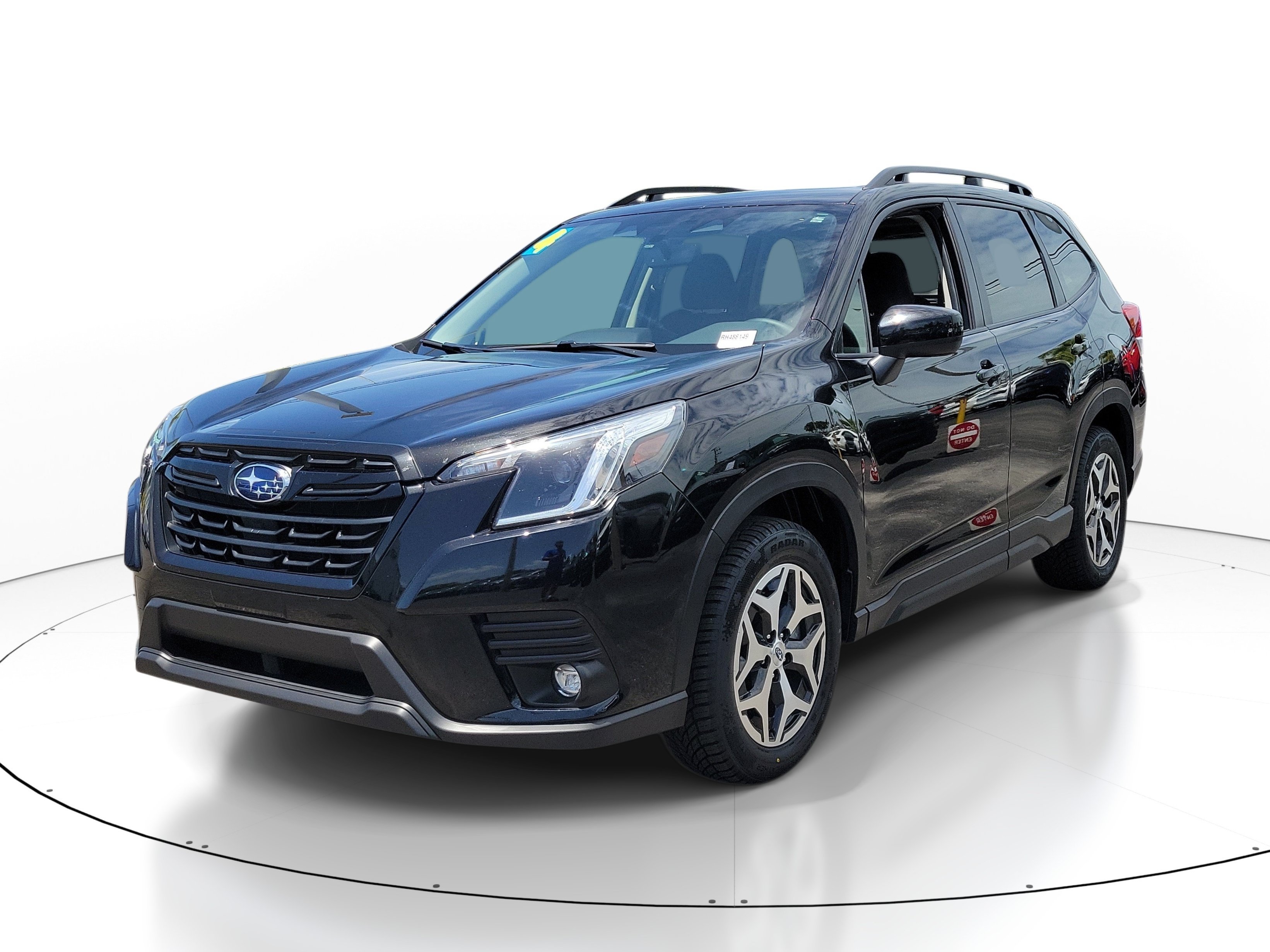 Used 2024 Crystal Black Silica Subaru Premium image 3
