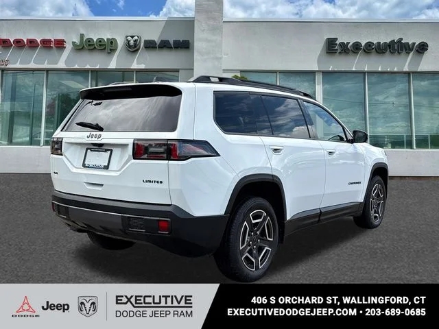 New 2026 Bright White Clear-Coat Exterior Paint Jeep Limited image 4