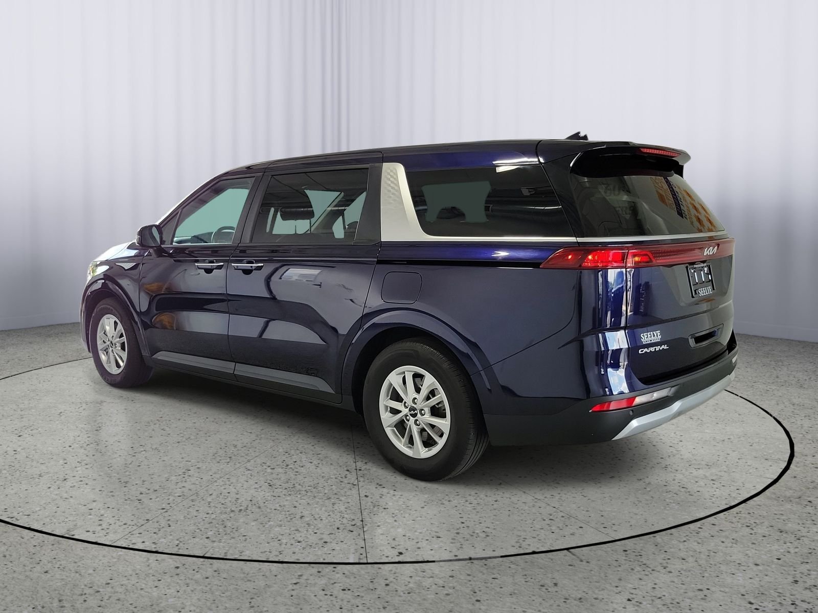 Certified Used 2024 Blue Kia LX Seat Package image 3