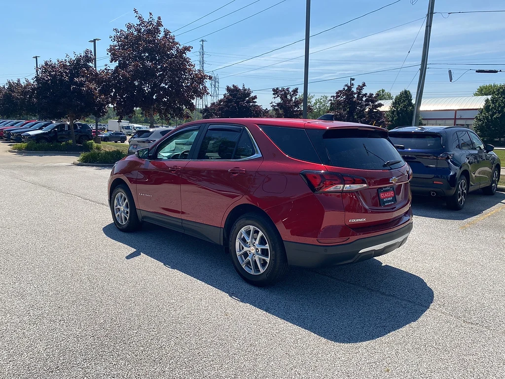 Used 2024 Radiant Red Tintcoat Chevrolet LT image 2
