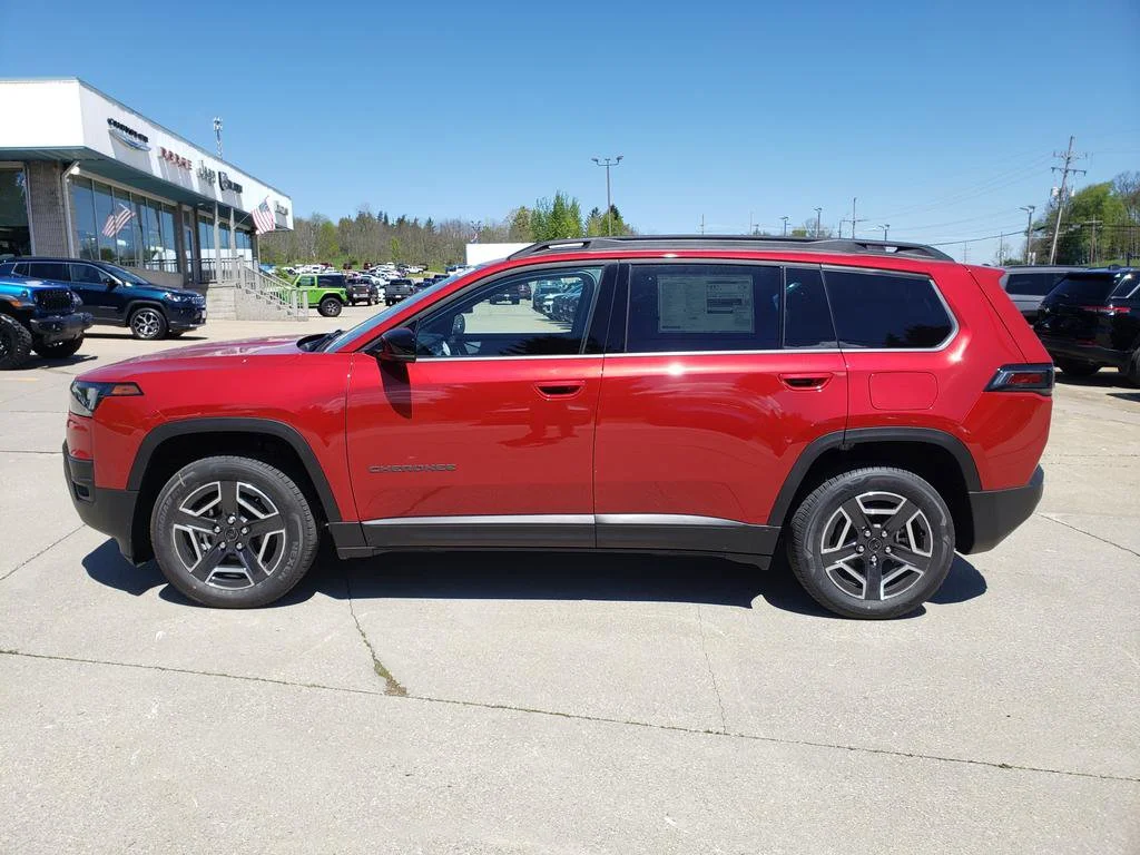 New 2026 Red Hot Pearlcoat Jeep Limited image 6
