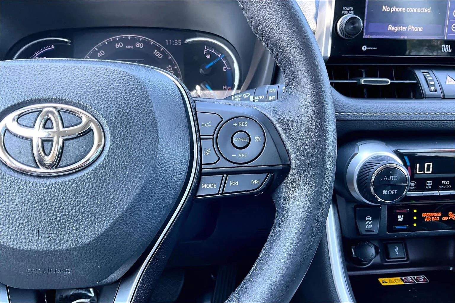 Certified Used 2022 Midnight Black Metallic Toyota Hybrid Limited image 25