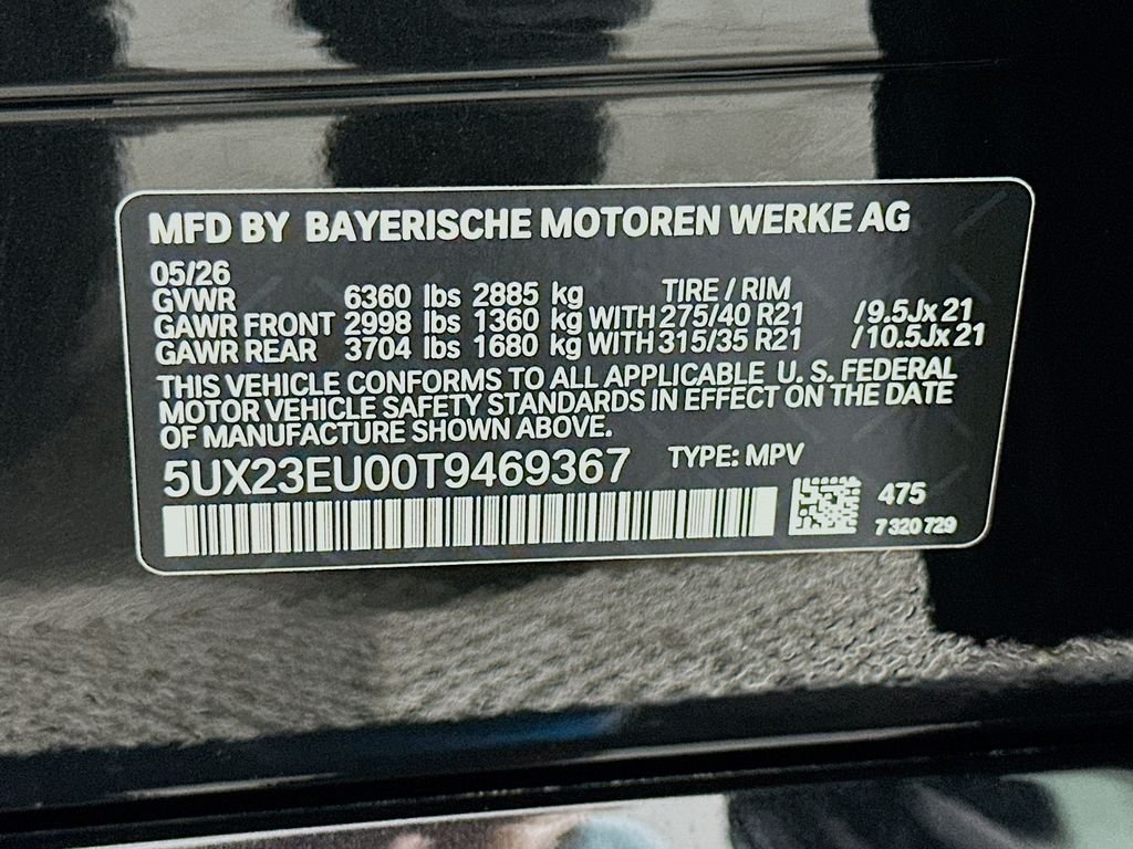 New 2026 Black Sapphire Metallic BMW xDrive40i image 24