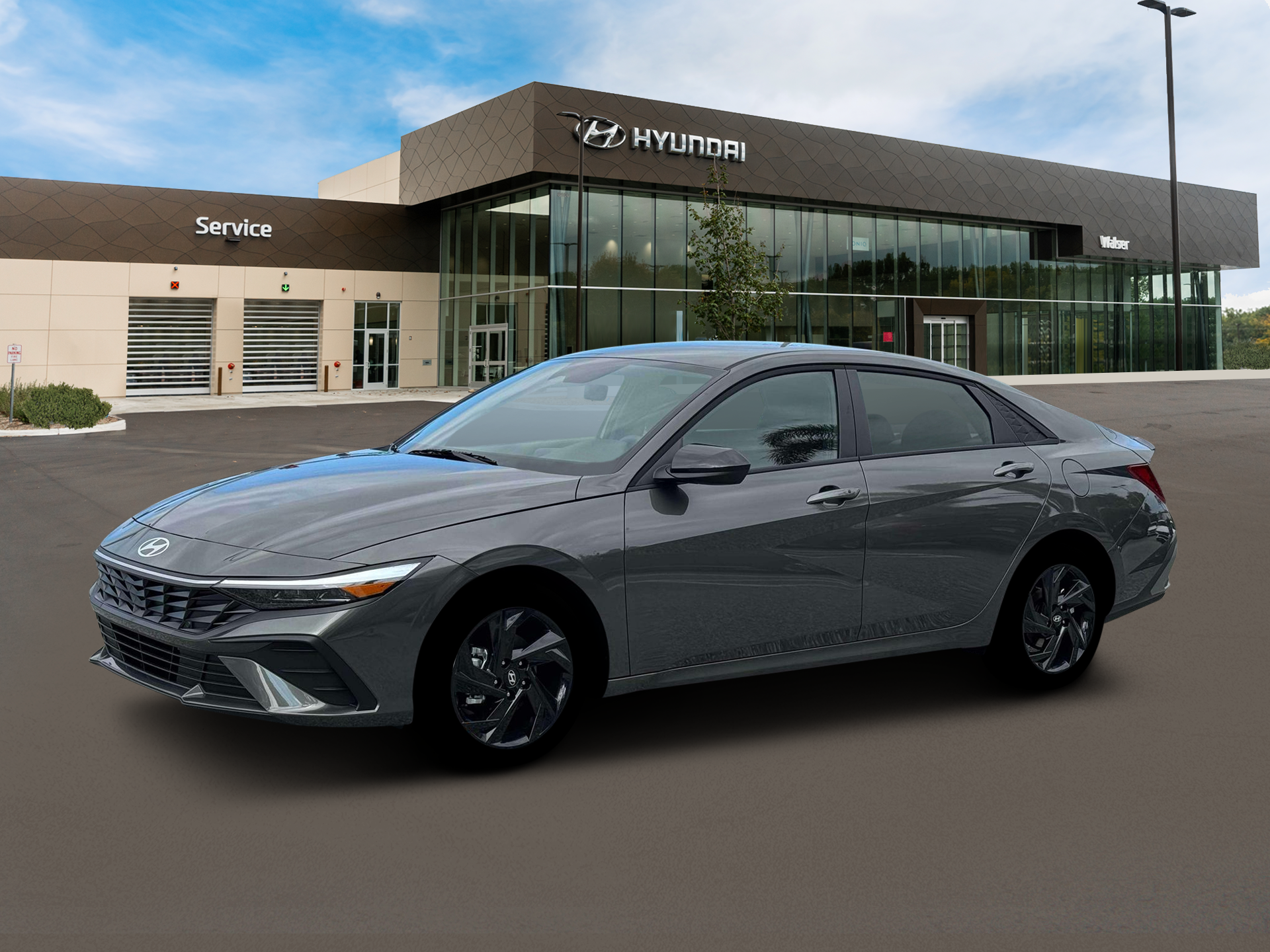 New 2026 Amazon Gray Hyundai SEL Sport Sedan FWD image 22