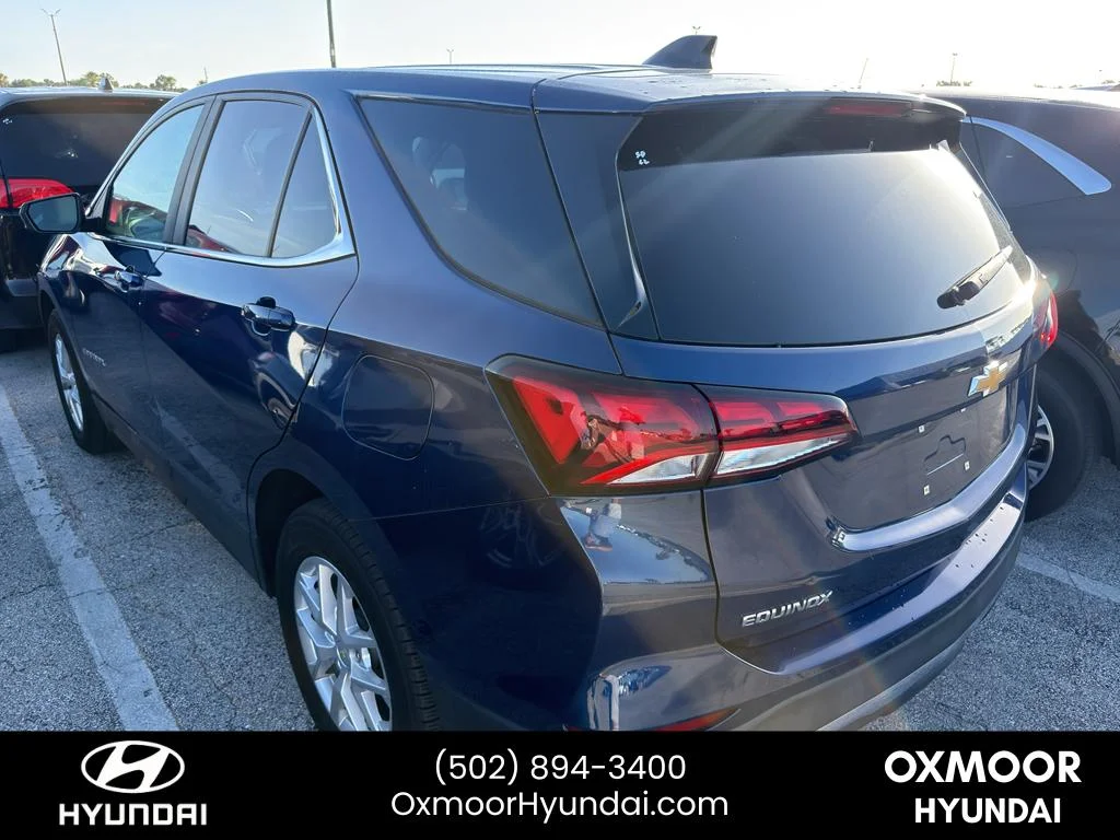 Used 2022 Blue Glow Metallic Chevrolet LT image 3