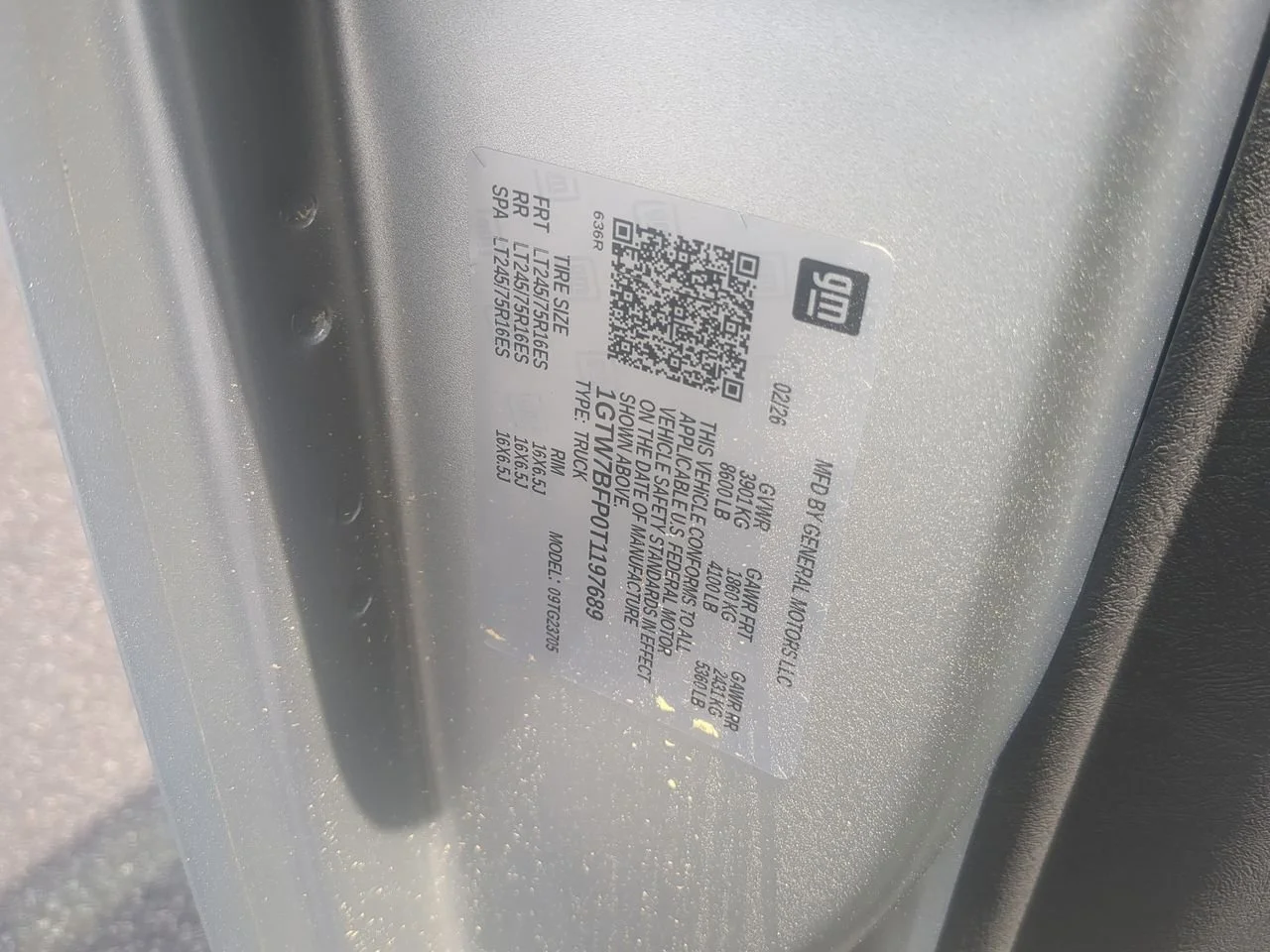 New 2026 Quicksilver Metallic GMC Work Van image 31
