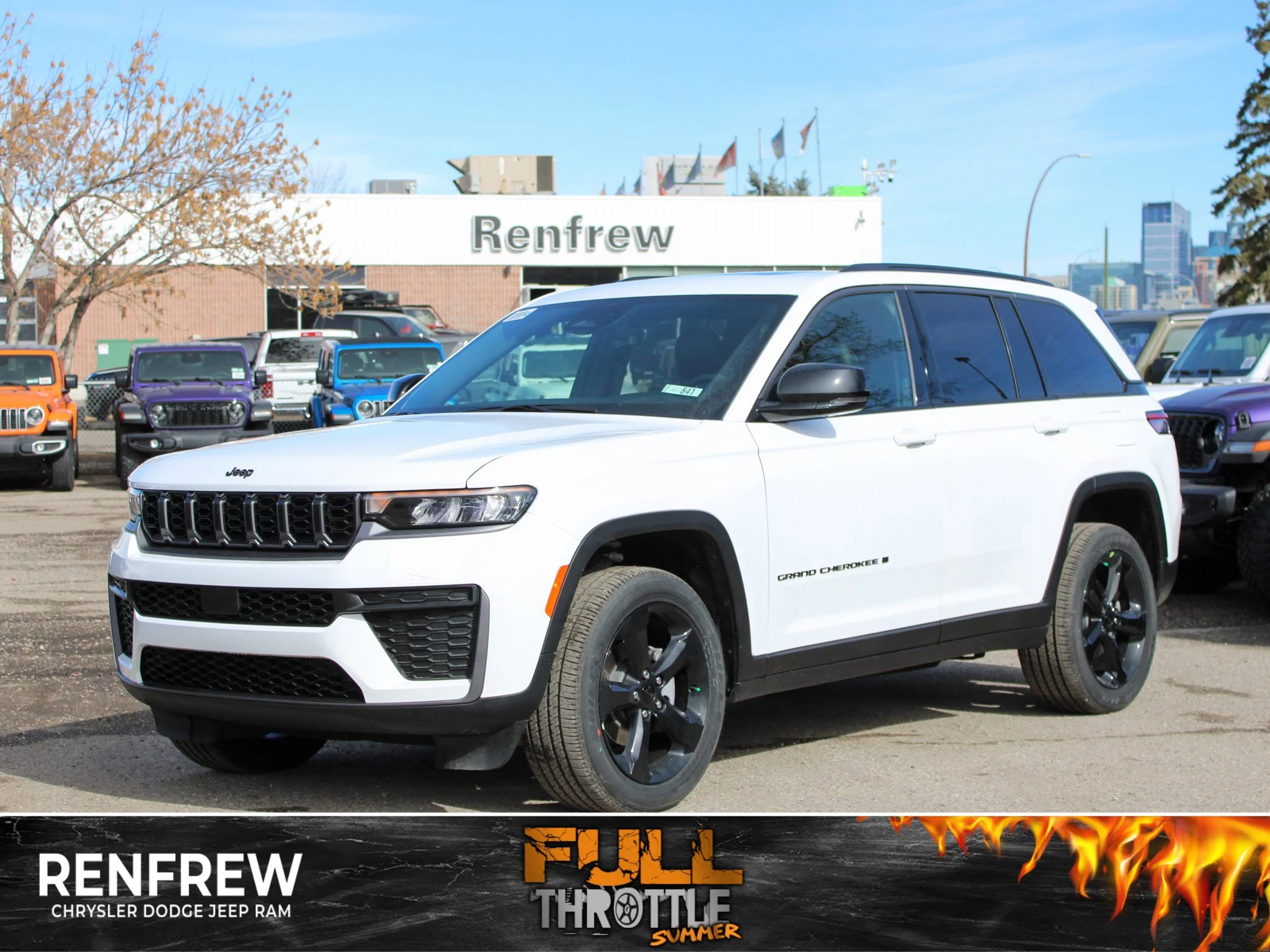 New 2026 White Jeep Altitude* 4x4, 2.0L Turbo image 1