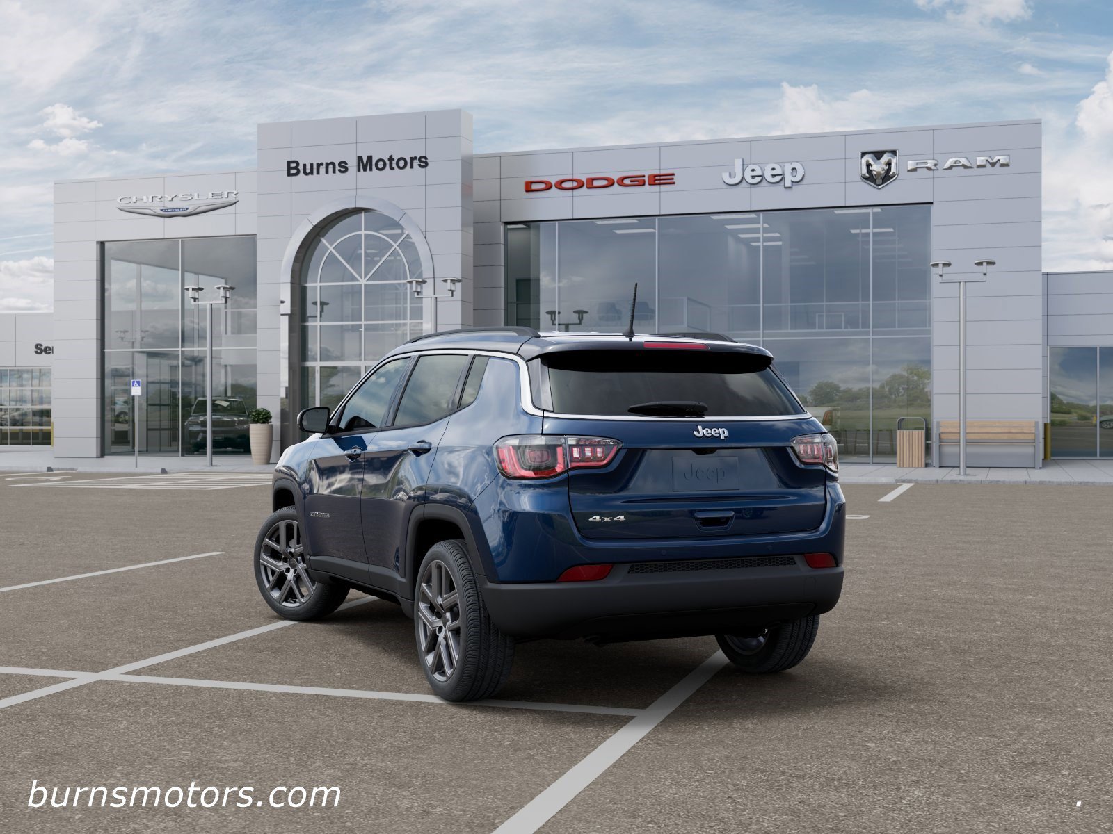 New 2026 Fathom Blue Pearl-Coat Exterior Paint Jeep Limited Altitude image 3