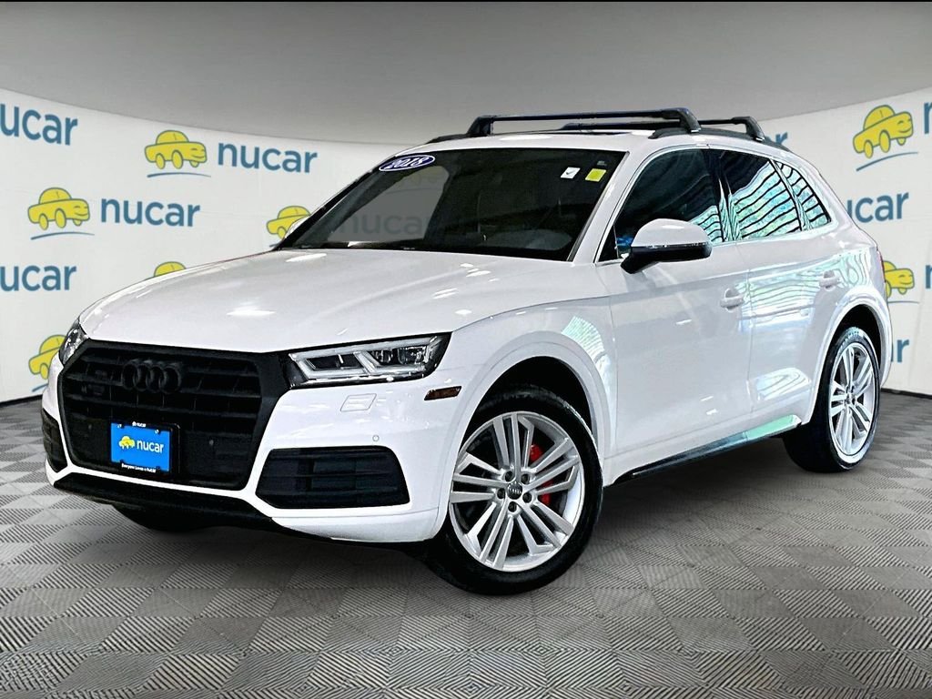 Used 2018 White Audi 2.0T Premium Plus image 3