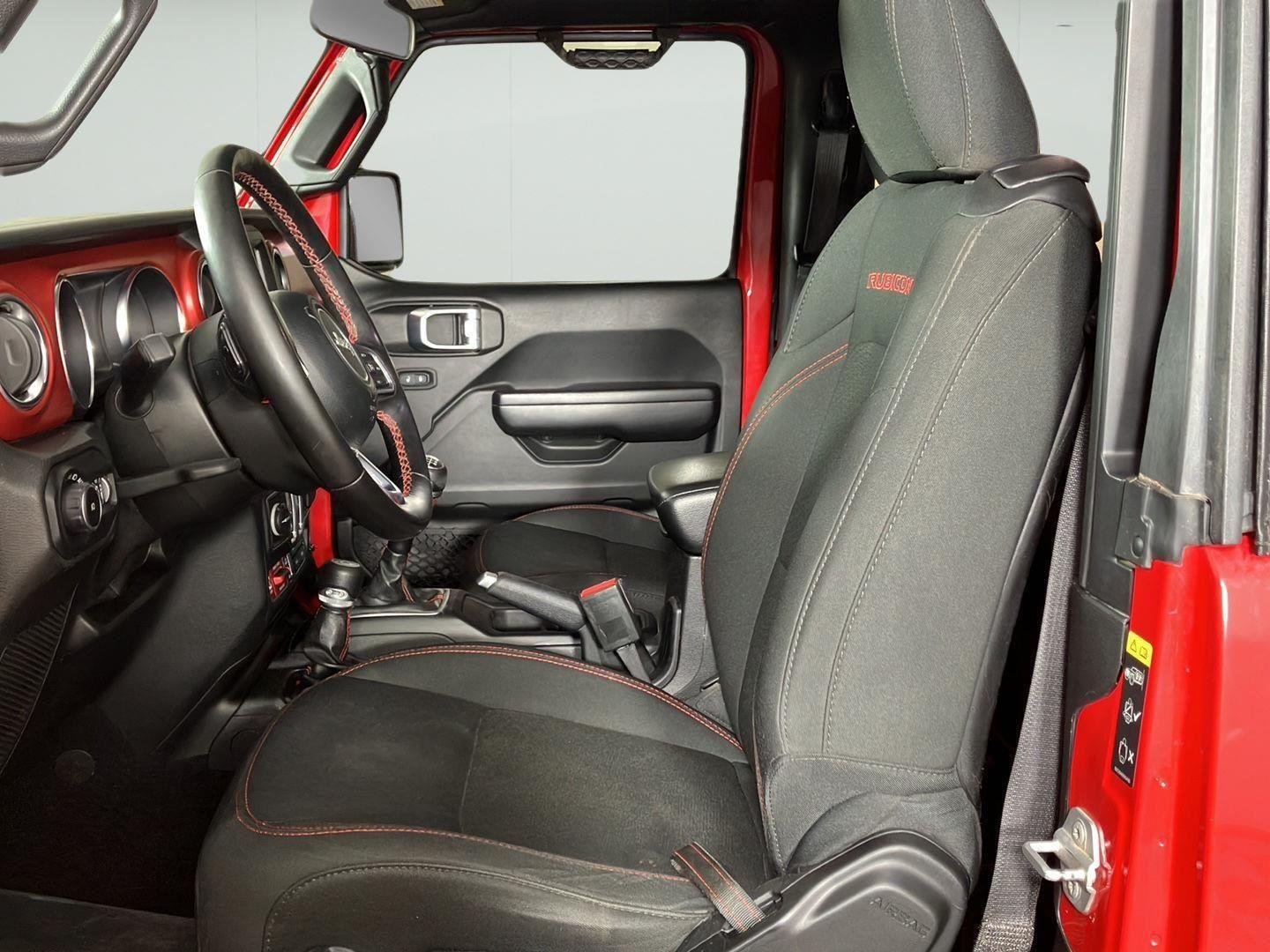 Used 2021 Firecracker Red Clearcoat Jeep Rubicon image 9