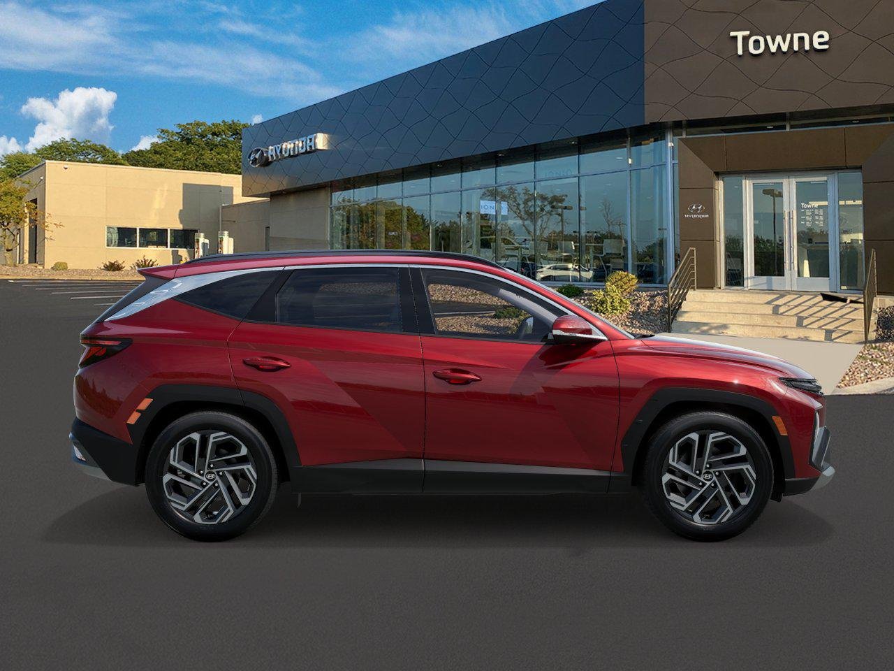 New 2026 Red Hyundai SEL Plus AWD image 7