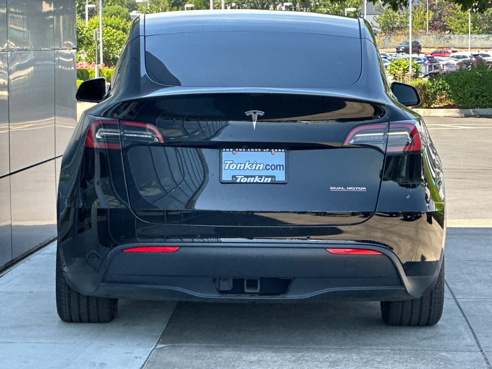 Used 2022 Solid Black Tesla Performance image 4