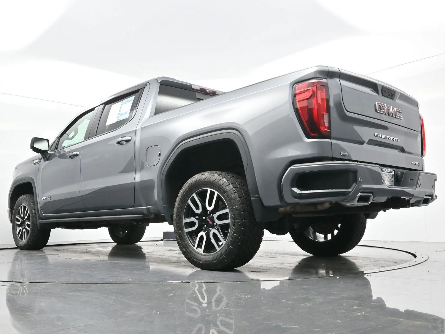 Used 2021 Satin Steel Metallic GMC AT4 image 52