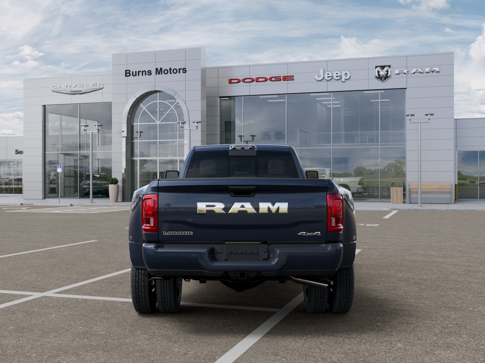 New 2027 Forged Blue Metallic Exterior Paint Ram Laramie Dually image 33