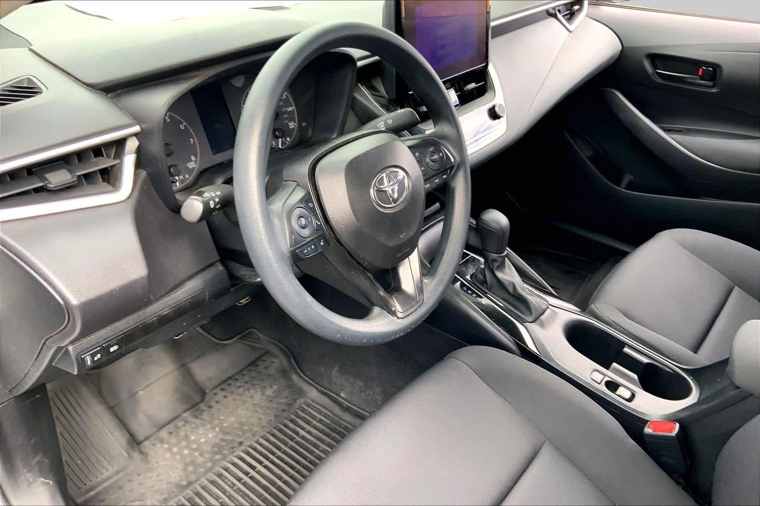 Used 2024 Classic Silver Metallic Toyota LE image 15