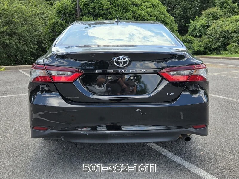 Used 2022 Midnight Black Metallic TOYOTA LE AUTO image 4