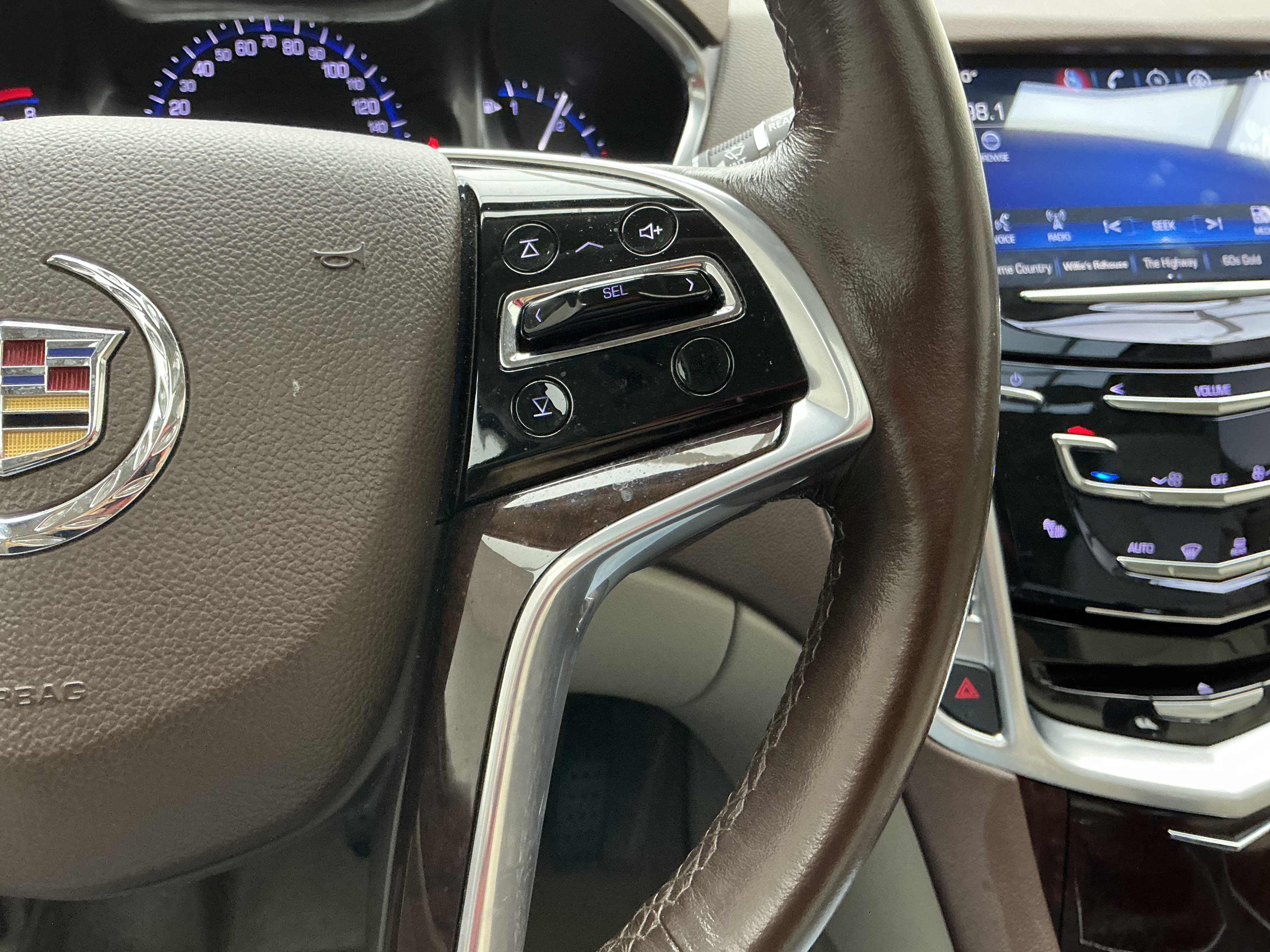 Used 2015 Crystal Red Tintcoat Cadillac Luxury Collection image 10