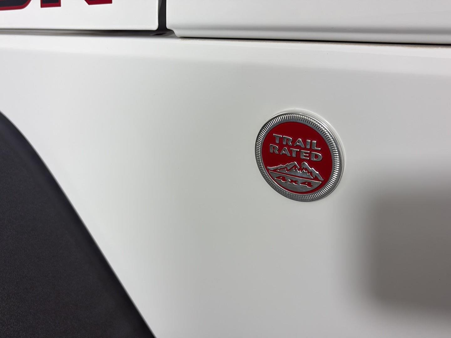 Used 2017 Bright White Clearcoat Jeep Rubicon Hard Rock image 9