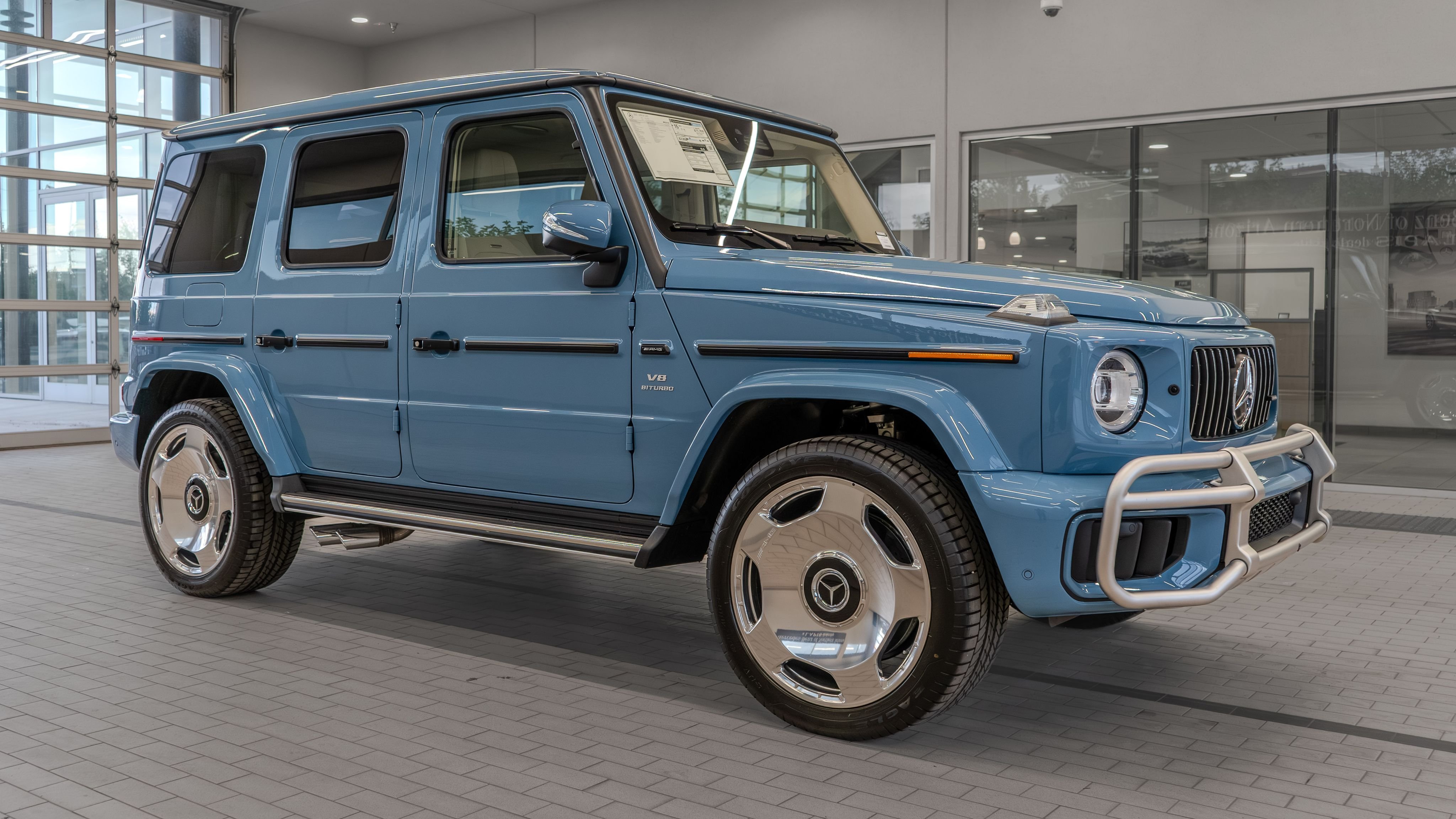 New 2027 MANUFAKTUR China Blue Mercedes-Benz G 63 AMG® image 12