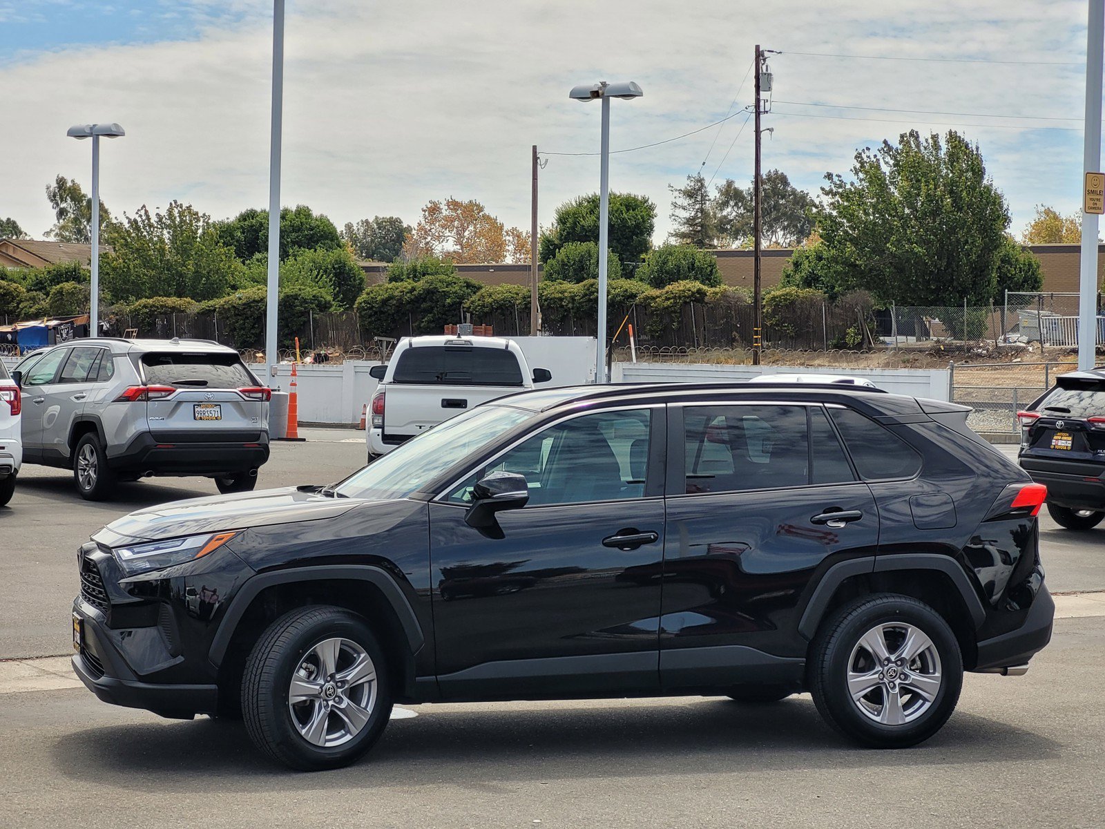 Certified Used 2025 Black Toyota XLE image 7