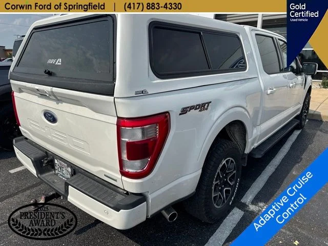 Used 2022 White Metallic Ford Lariat image 7