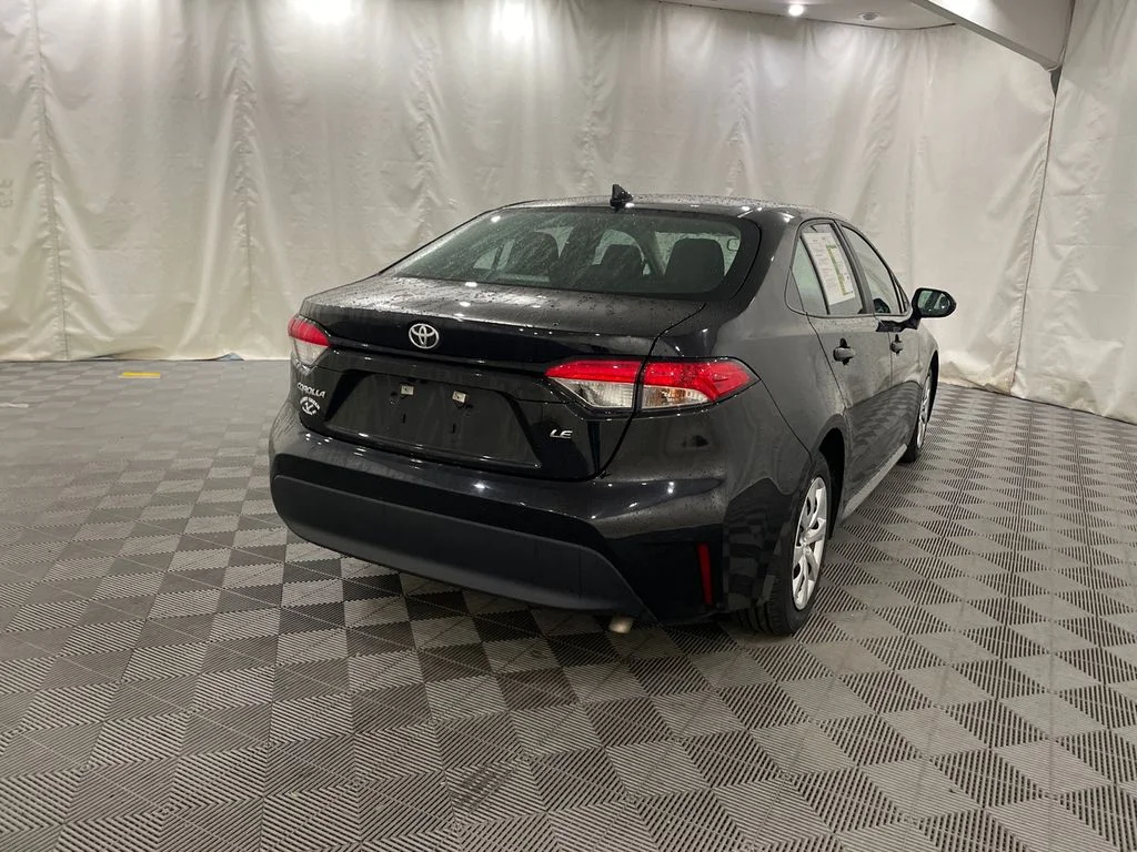 Certified Used 2024 Midnight Black Metallic Toyota LE image 6