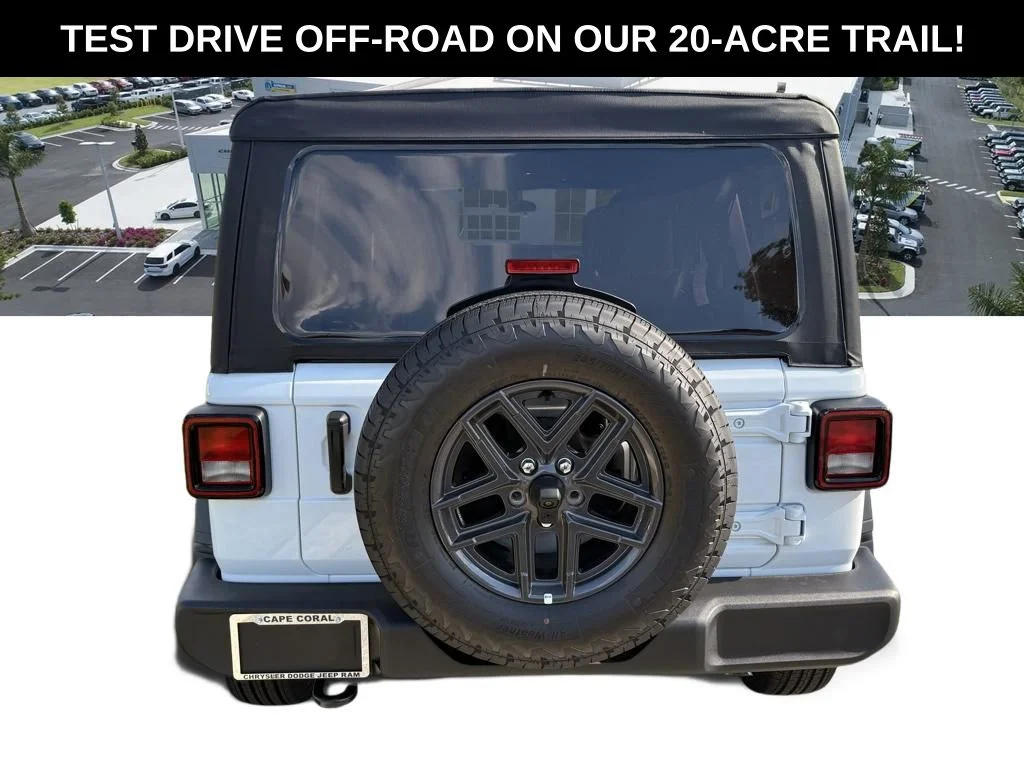 New 2026 Bright White Clear-Coat Exterior Paint Jeep Sport image 5