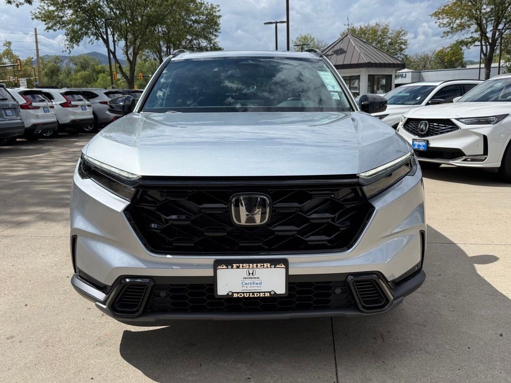 Certified Used 2026 Solar Silver Metallic Honda AWD Sport-L Hybrid image 11