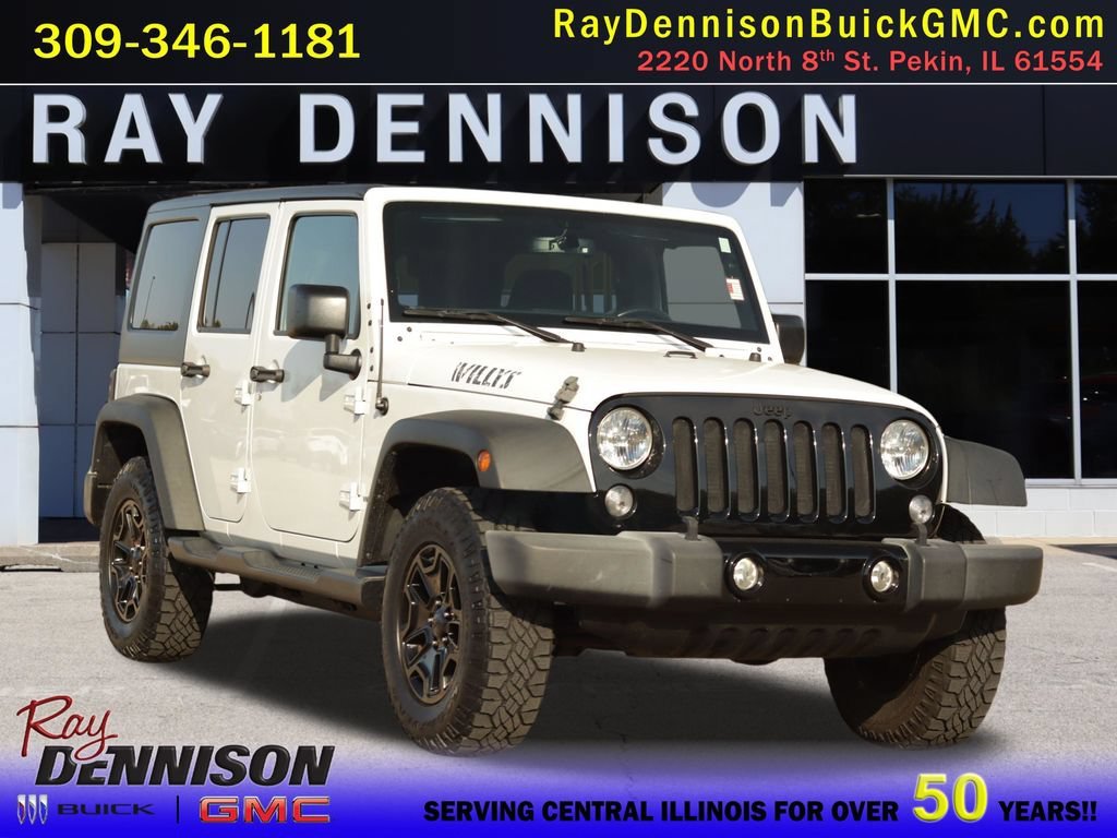 2016 Jeep Wrangler Unlimited Willys Wheeler