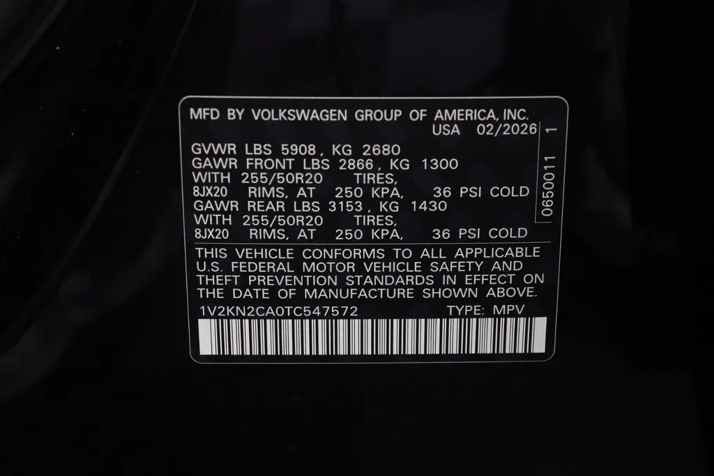 New 2026 Deep Black Volkswagen 2.0T SE w/Technology image 25