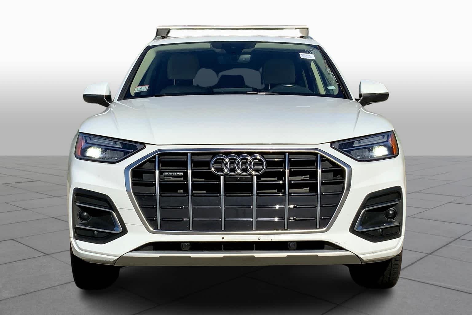 Used 2021 Glacier White Metallic Audi Premium Plus image 4