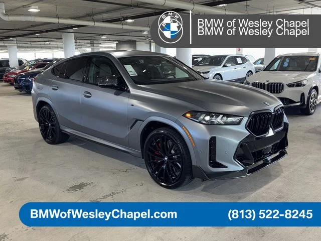 New 2026 BMW X6 M60i SUV in Wesley Chapel #9425621 | BMW of Wesley