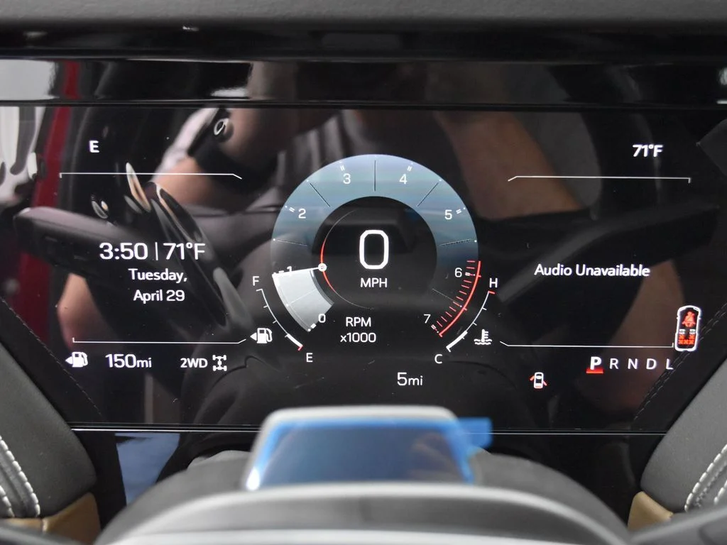 Used 2025 Volcanic Red GMC Denali Ultimate image 17