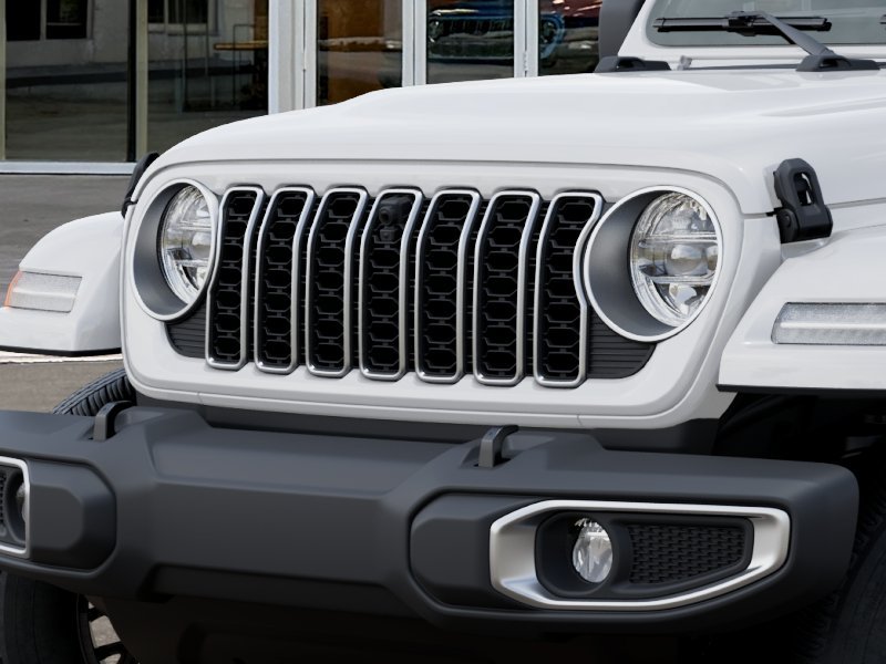 New 2026 Bright White Clear-Coat Exterior Paint Jeep Sahara image 43