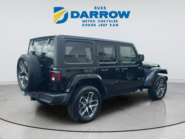 Used 2024 Black Jeep Sport S 4xe image 5