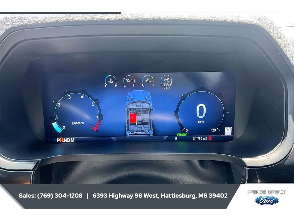 Used 2024 Agate Black Metallic Ford LARIAT image 15