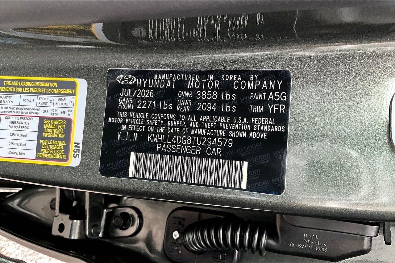 New 2026 Gray Hyundai SE image 29