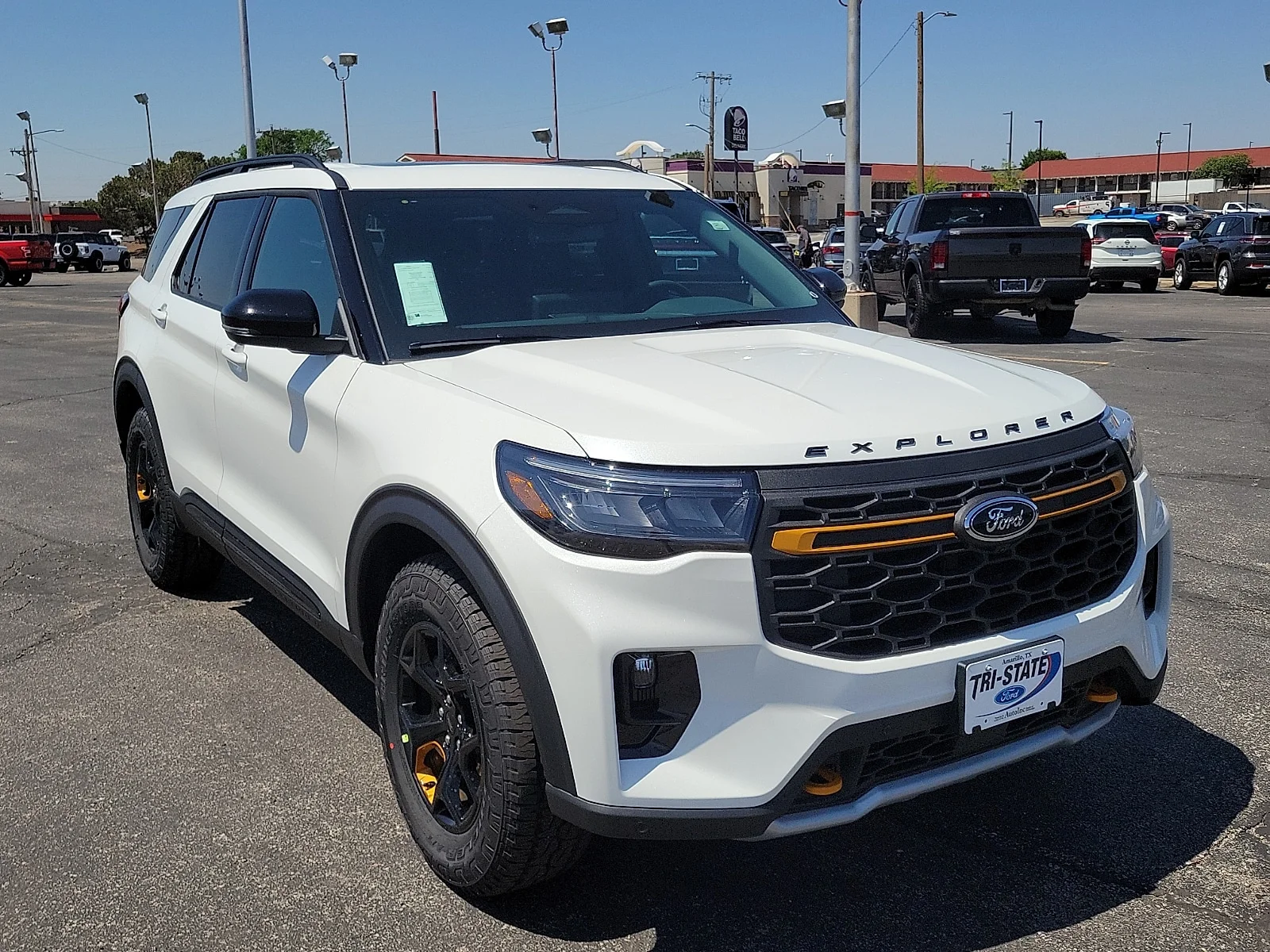 New 2026 Star White Metallic Tri-Coat Ford Tremor&reg; image 8
