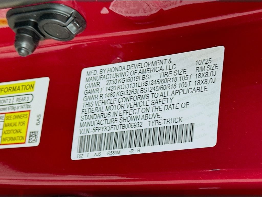 2026 Honda Ridgeline TrailSport - Photo 23