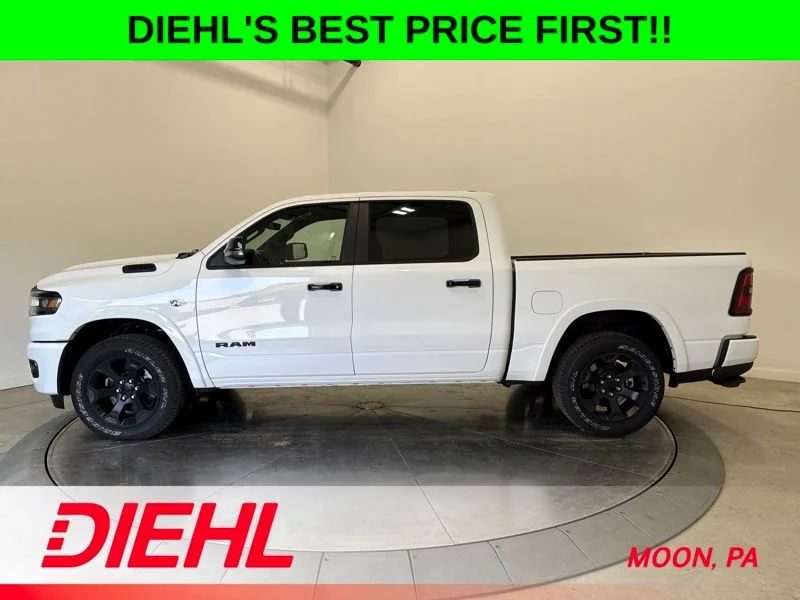 New 2026 Bright White Clear-Coat Exterior Paint RAM Big Horn/Lone Star image 4