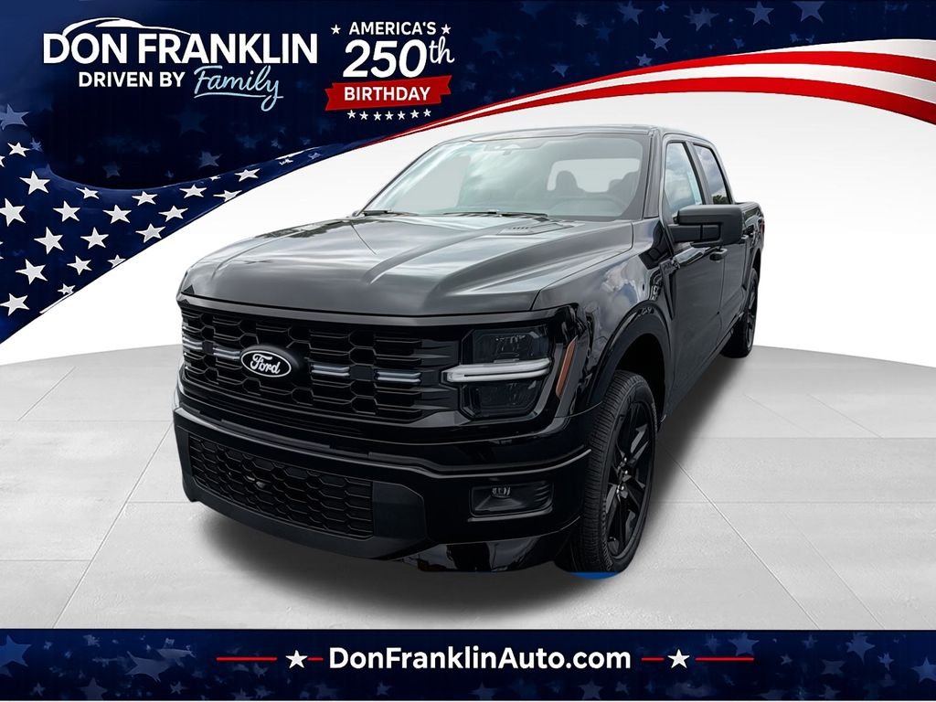New 2026 Agate Black Metallic Ford STX® image 1