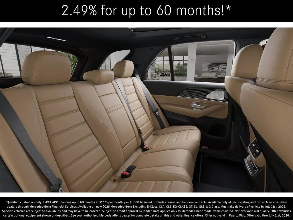 New 2026 Obsidian Black Metallic Mercedes-Benz GLE 580 image 5