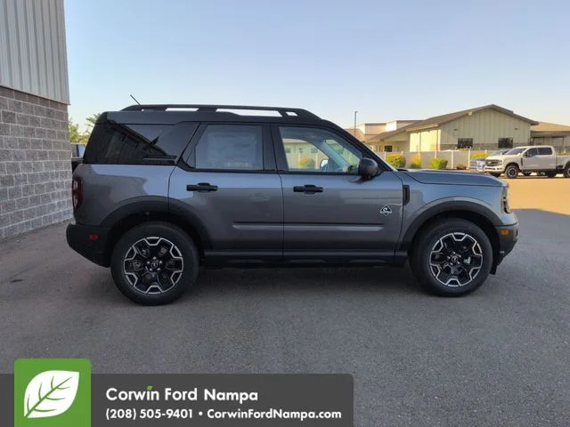 New 2026 Carbonized Gray Metallic Ford Outer Banks image 2