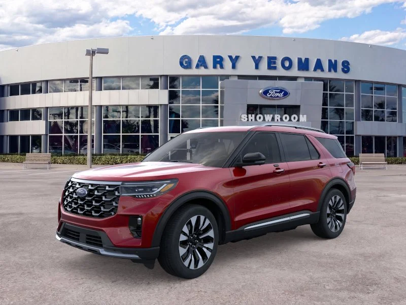 New 2026 Rapid Red Metallic Tinted Clearcoat Ford Platinum™ image 1