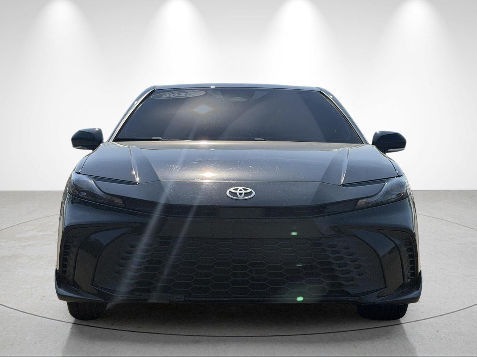 Used 2025 Midnight Black Metallic Toyota SE image 8